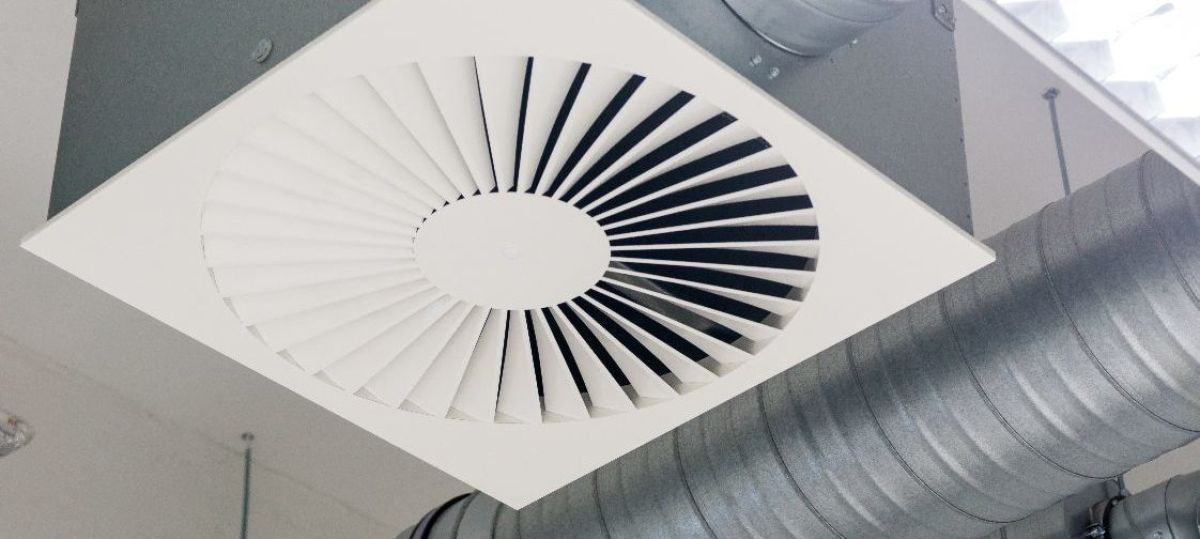 Deckenluftauslass für die Be- und Entlüftung